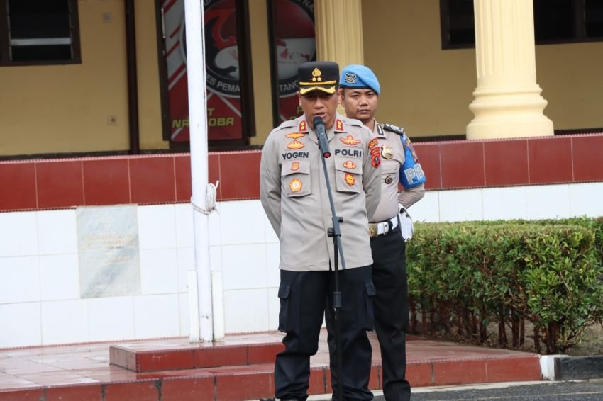 Kapolres Pematangsiantar Minta Anggota Atasi Potensi Gangguan Kamtibmas