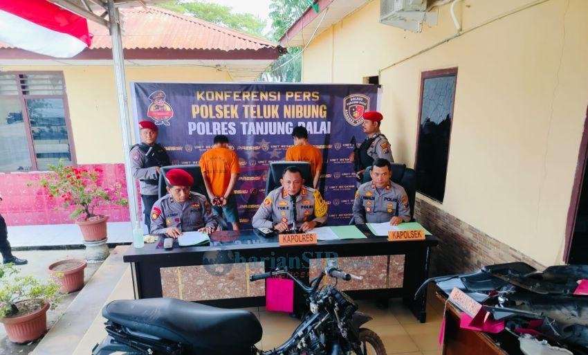 Curi Sepeda Motor, Ditangkap Unit Reskrim Polsek Teluk Nibung