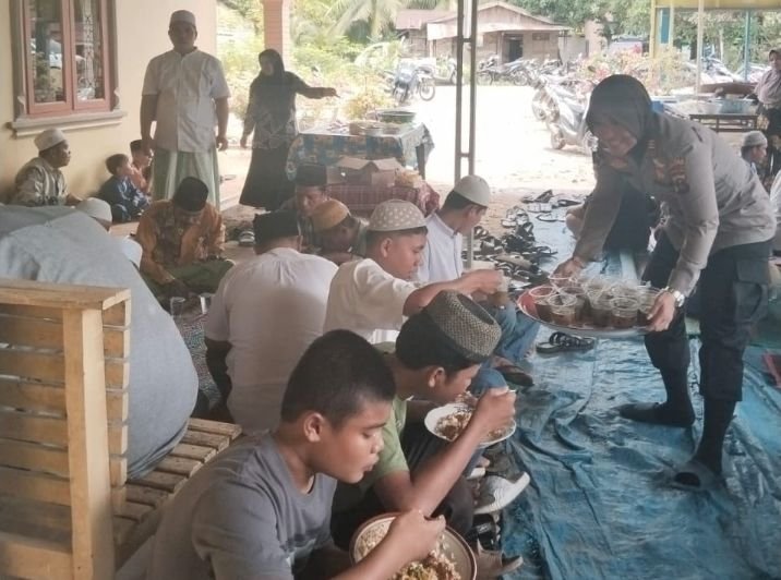 Silaturahmi Kamtibmas, Kapolsek NA IX-X Ajak Masyarakat Sukseskan Pilkada Serentak 2024