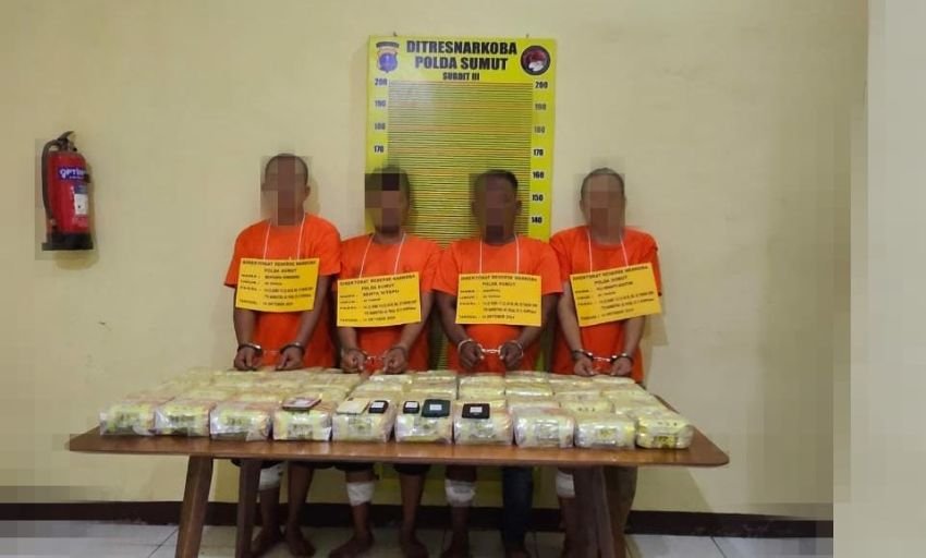 4 Pelaku Ditembak, Polda Sumut Kejar Jaringan Narkotika