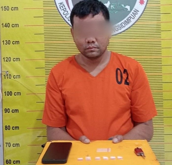 Polres Padangsidimpuan Tangkap Tersangka Pengedar Sabu