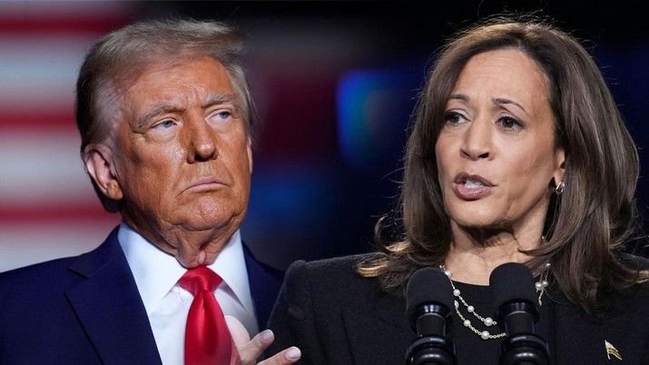 Hasil Sementara Pilpres AS, Trump 267 Suara Elektoral, Kamala Harris 224