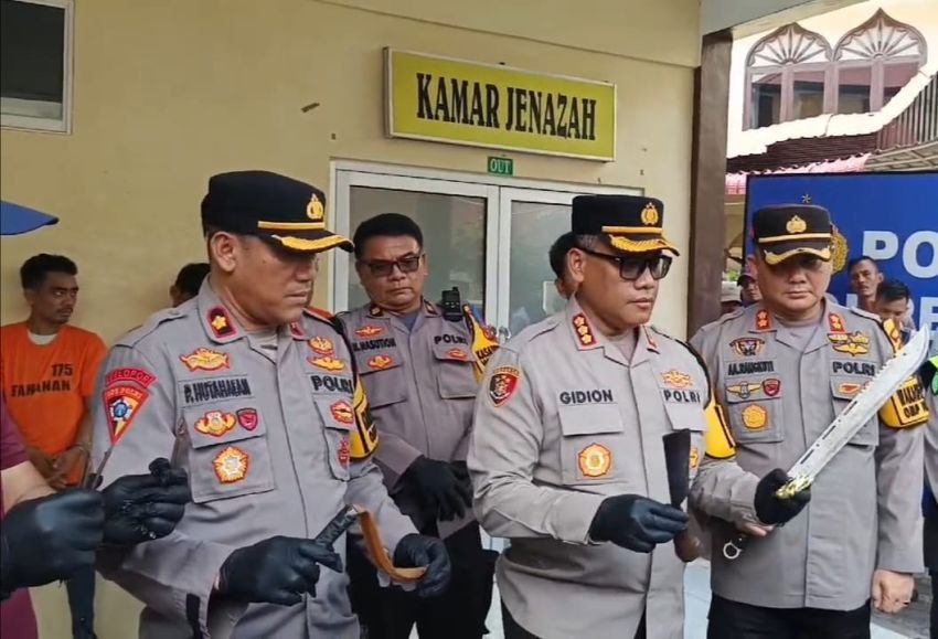 Komplotan Begal Sadis Ditangkap Saat Nyabu di Hotel, Pimpinannya Ditembak Mati