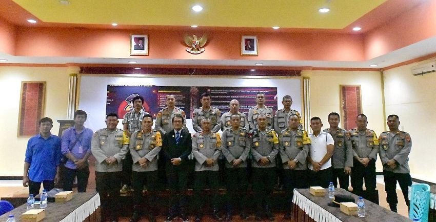 Pdt Penrad Siagian Bertemu Kapolres Pematangsiantar Bahas Isu Penting Jelang Pilkada Serentak