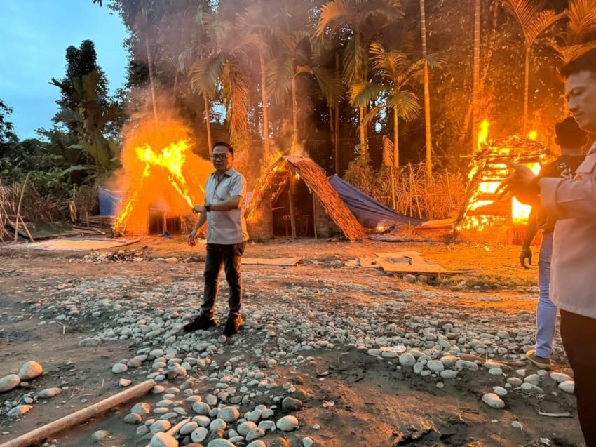 Kapolda Sumut Apresiasi Gabungan TNI-Polri Musnahkan Sarang Narkoba dan Tangkap Puluhan Pelaku