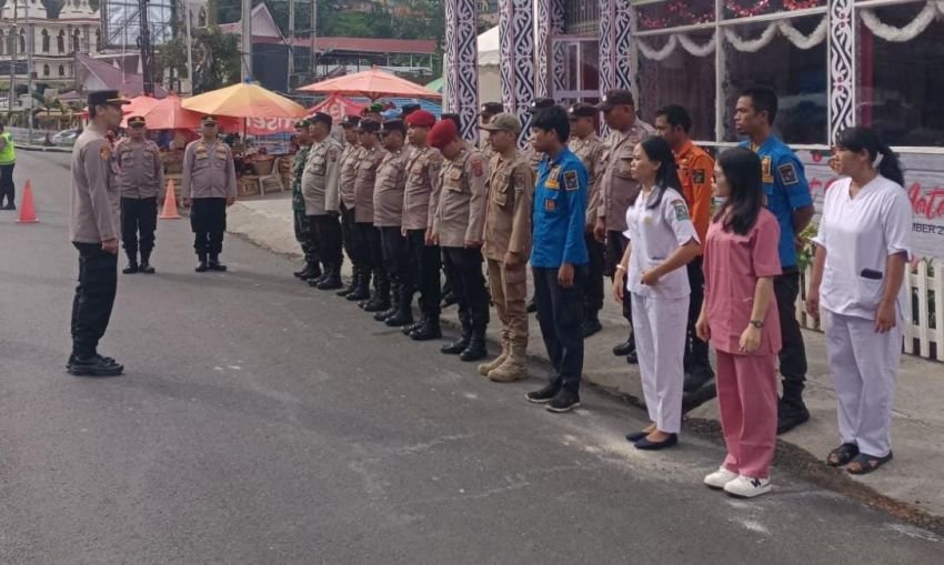 Tiga Pos Nataru 2024 Dibangun di Parapat