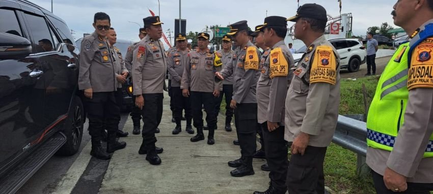 Polres Simalungun Terima Kunker Tim Pengawas Operasi Lilin Toba 2024