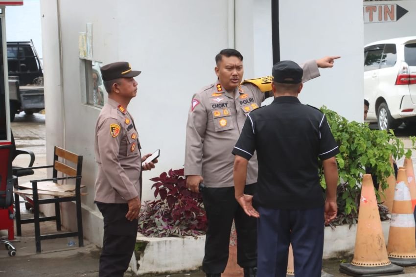 Operasi Lilin Toba 2024, Kapolres Simalungun Tinjau Pelabuhan Tigaras