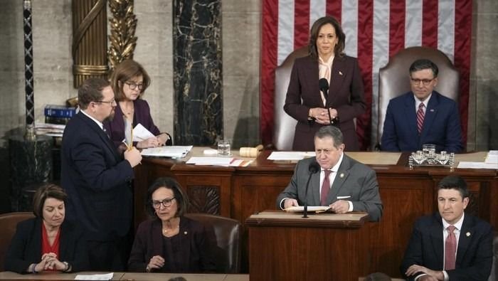 Kongres AS Sahkan Kemenangan Trump di Pilpres