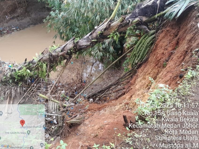 Hujan Deras Landa Medan, Sejumlah Daerah Terendam Banjir