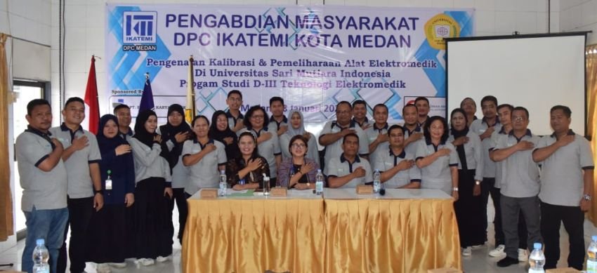 IKATEMI DPC Kota Medan Gelar Pengabdian Masyarakat Pengenalan Kalibrasi dan Pemeliharaan Alat Elektromedis