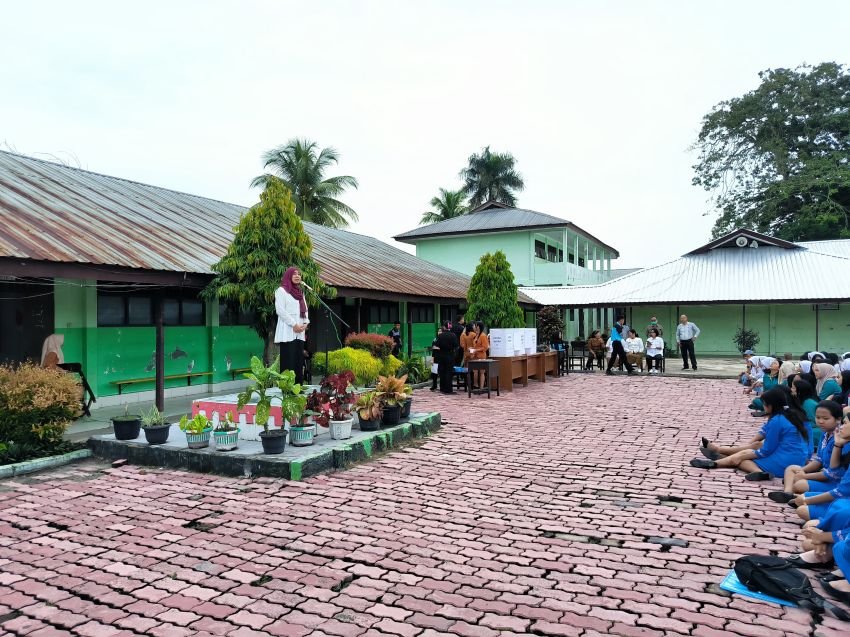 SMKN 1 Pematangsiantar Gelar Pemilihan Ketua dan Wakil Ketua OSIS