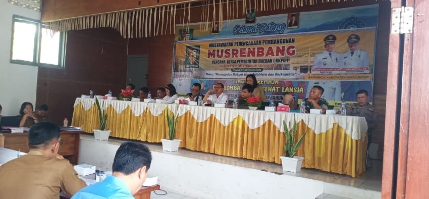 Pemkab Simalungun Gelar Musrenbang RKPD 2026 di Kecamatan Jorlanghataran