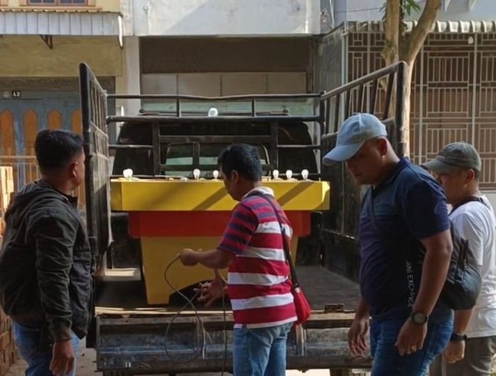 Polisi Sita Mesin Tembak Ikan dari Lokasi Diduga Tempat Perjudian di Perdagangan
