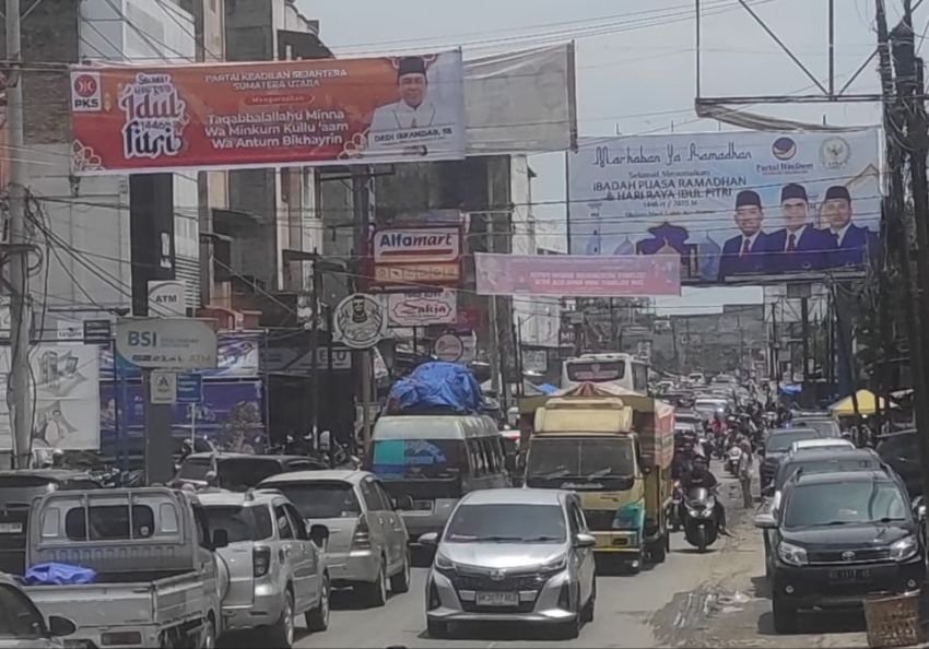 H-2 Lebaran, Jalinsum Aekkanopan Ramai Lancar