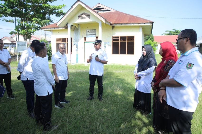 Wabup Asahan Tinjau Rencana Pembangunan Lokasi BLK