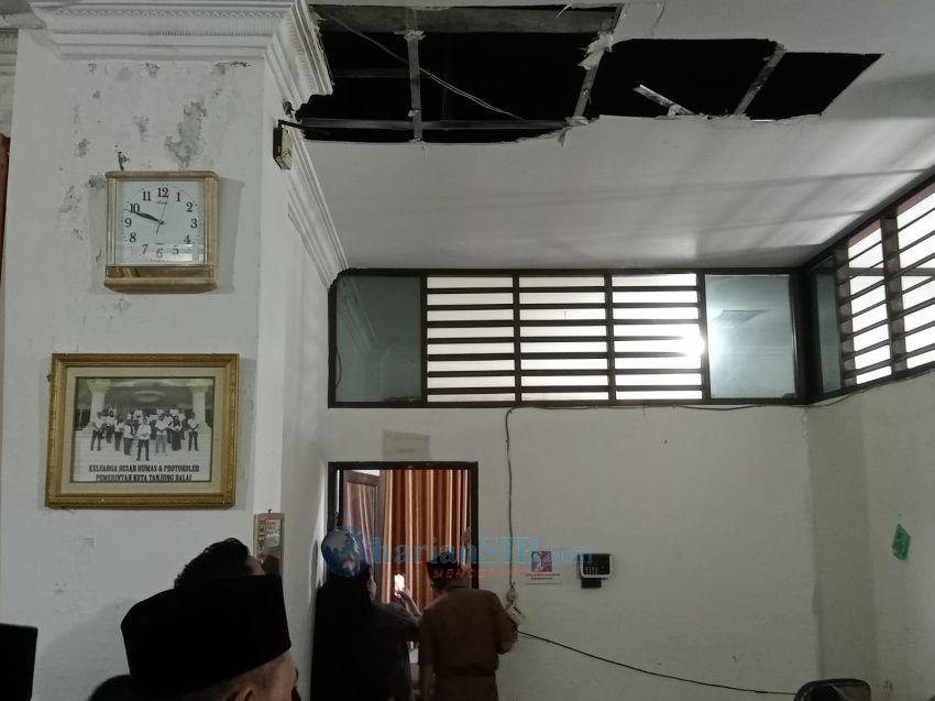 Sidak Kantor OPD, Wali Kota Tanjungbalai Terkejut Banyak Fisik Bangunan Rusak