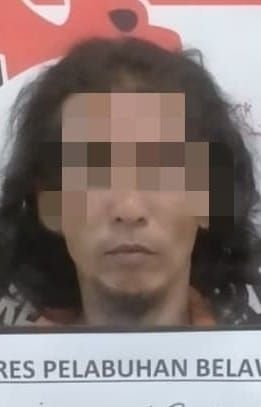 Polres Belawan Ringkus Pengedar Sabu di Kelurahan Titi Papan