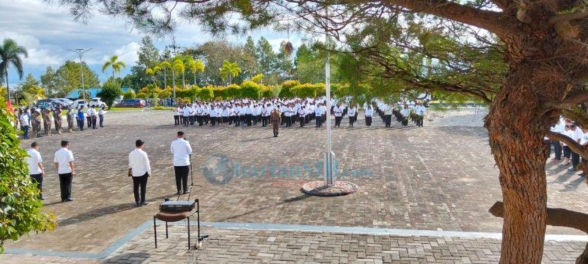Bupati Toba Pimpin Apel Perdana ASN, Ingatkan ASN Ikuti Irama Kerjanya