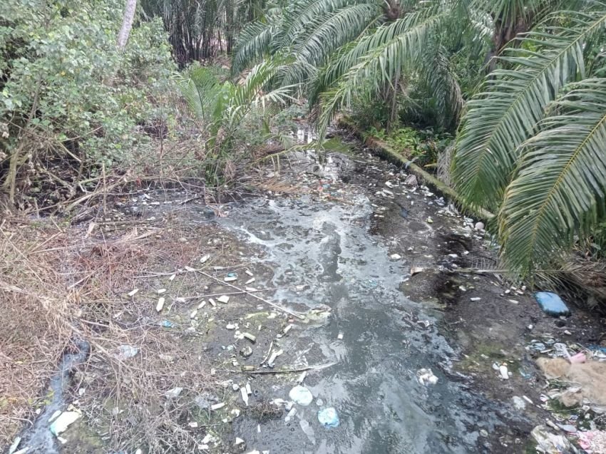 Aliran Anak Sungai Tumpat, Warga Jalan Lingkar Utara Teluk Nibung Tanjungbalai Resah