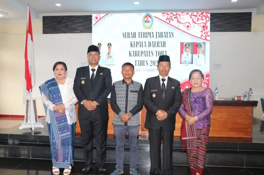 Serah Terima Jabatan, Effendi Napitupulu Apresiasi Bupati Toba Sebelumnya