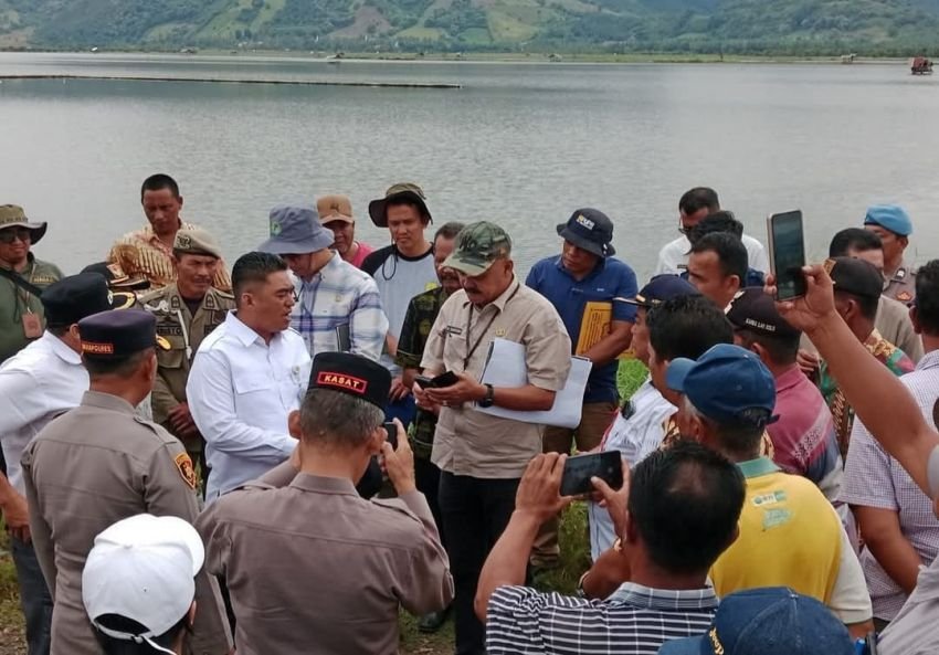 Direktur Serealia Kementan Tinjau Lokasi Banjir di Paya Lahlah Karo