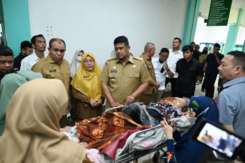 Hari Pertama Kerja, Gubernur Bobby Nasution Sidak RS Haji Medan