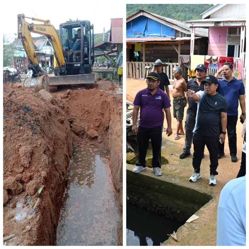 Pengerukan Parit di "Kampung Banjir" Dimulai, Warga Sampaikan Terima Kasih