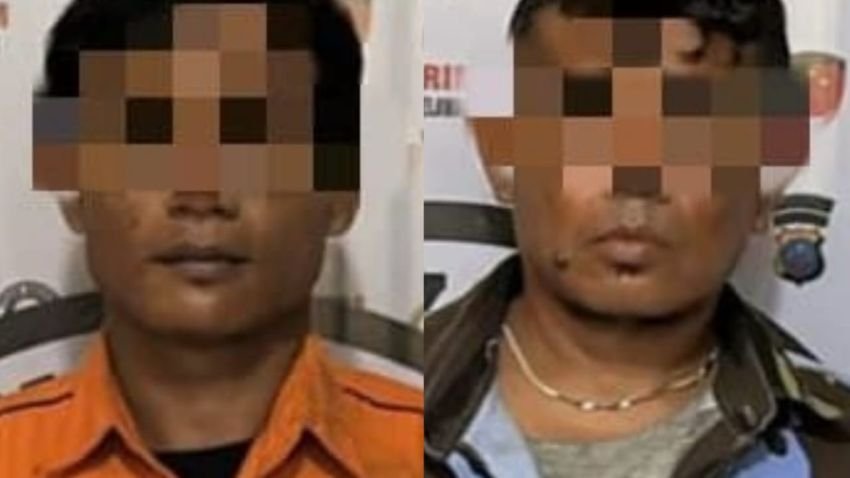 Polres Belawan Tangkap 2 Pria, Terduga Pelaku Pemerasan Pekerja Proyek