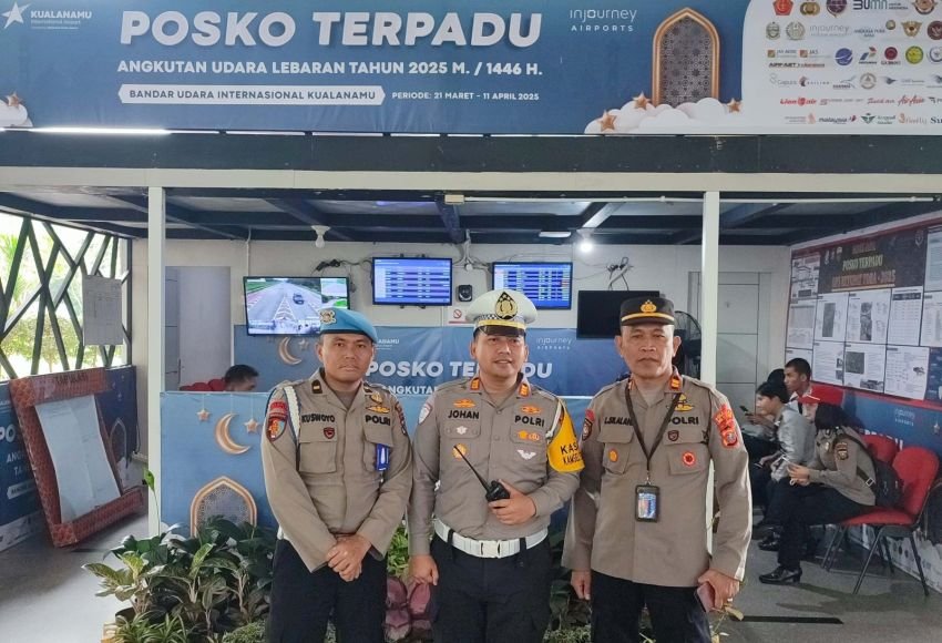 Operasi Ketupat Toba 2025, Kasat Lantas Polresta Deliserdang Ajak Pengguna Jalan Tertib Berlalu Lintas