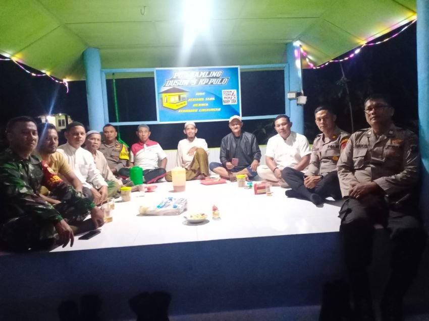 Jalankan Program Kapolda, Polres Sergai Gelar Blue Community Policing