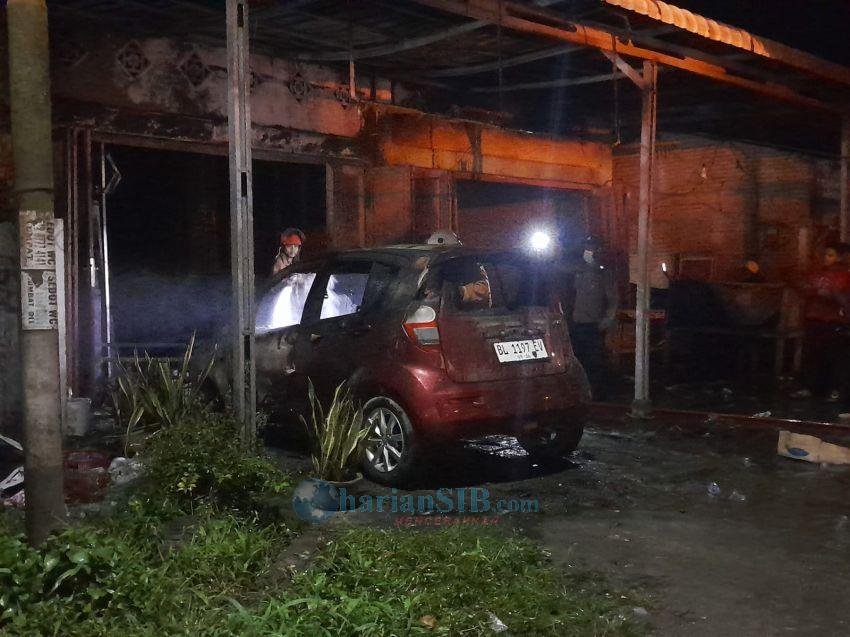 2 Ruko di Tebingtinggi Ludes Terbakar