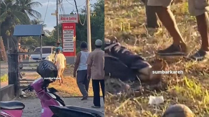 Anak Tabrak Ayahnya Hingga Tewas di Pariaman