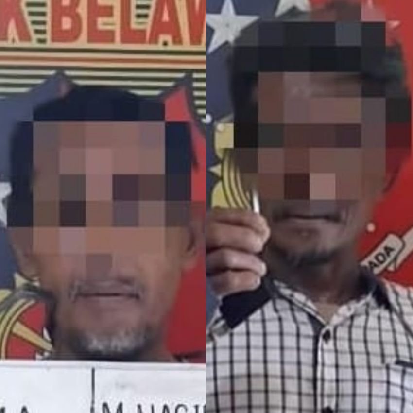 Polsek Belawan Ringkus 2 Terduga Pelaku Pungli Pengemudi Truk