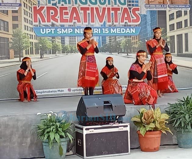 SMPN 15 Medan Gelar Pelepasan Siswa Kelas IX dan Pentas Seni