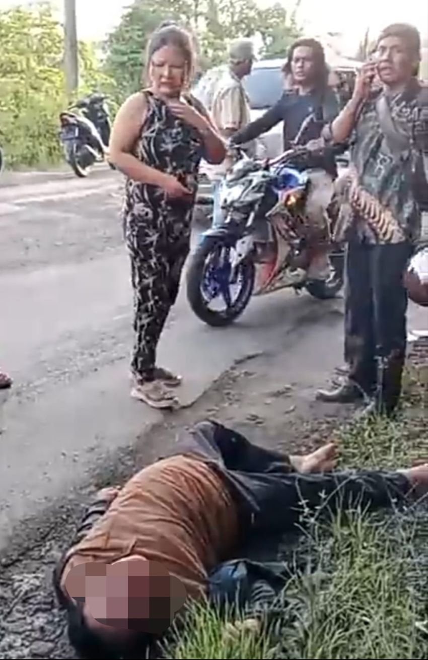 Kecelakaan Tunggal di Panakkalan Tapteng Diduga Akibat Jalan Berlubang