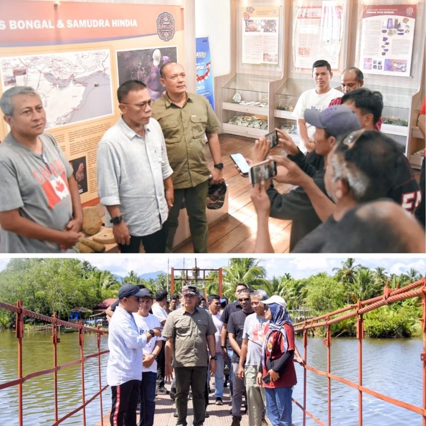 Terkait Situs Bongal, Bupati Tapteng Diundang Menteri Kebudayaan RI