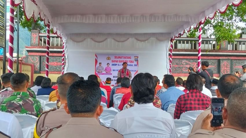Kapolres Toba Kunker Ke Polsek Balige