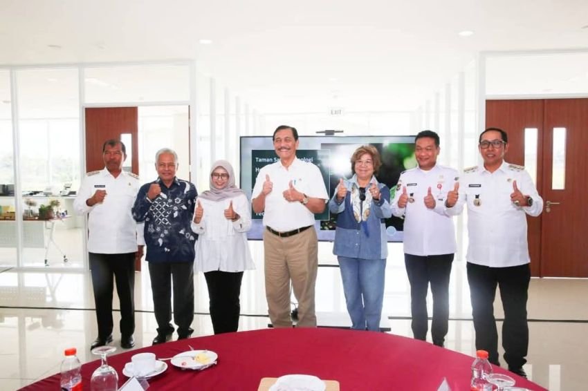 Bupati Taput Dampingi Ketua DEN RI Tinjau TSTH2 di Humbahas