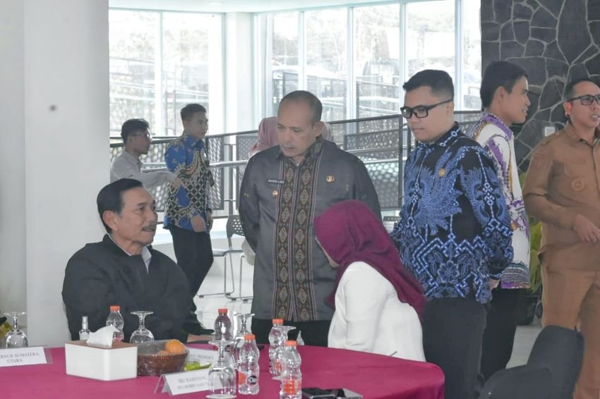 Wakil Bupati Tapteng Hadiri Kunjungan Wapres RI di Humbahas