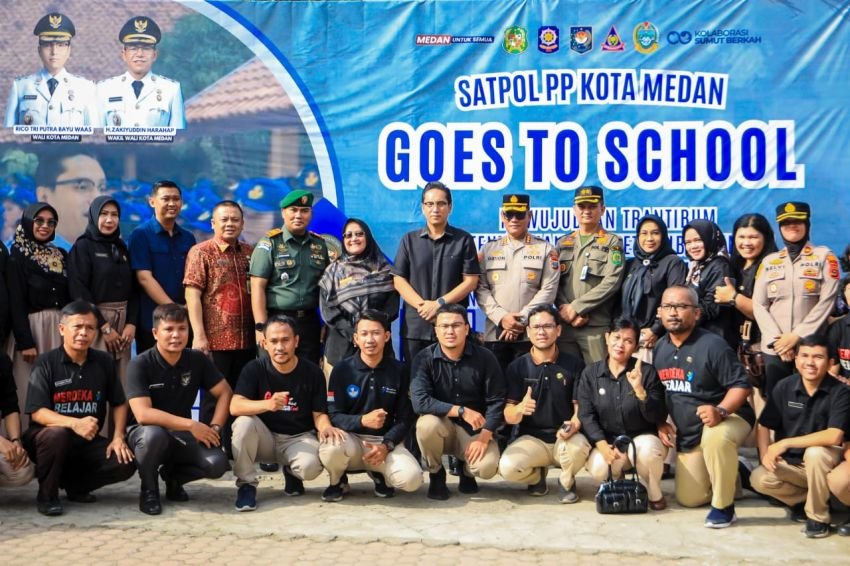 Pertama di Indonesia, Wali Kota Medan Gagas “Satpol PP Go To School”
