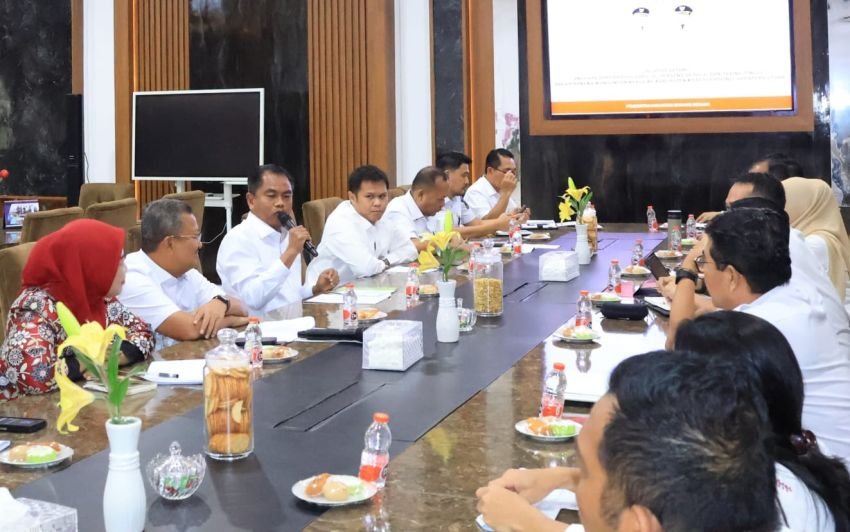 Bupati dan Wabup Sergai Terima Kunker Anggota DPRD Sumut Dapil IV Bahas Pembangunan Jalan