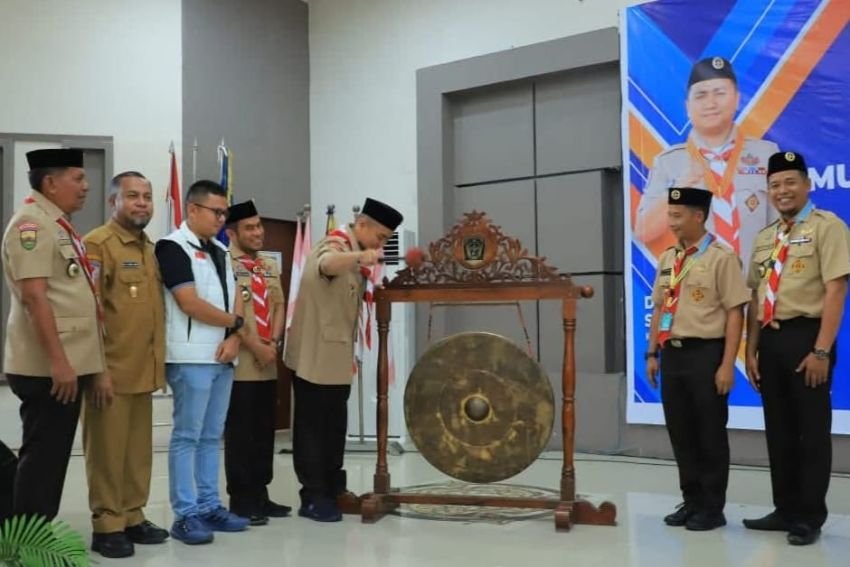 Kadisdik Labura Terpilih Lagi Jadi Ketua Pramuka Labura 2025-2030