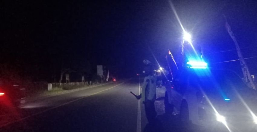 Polres Patroli Malam Cegah Balap Liar dan Begal di Simalungun
