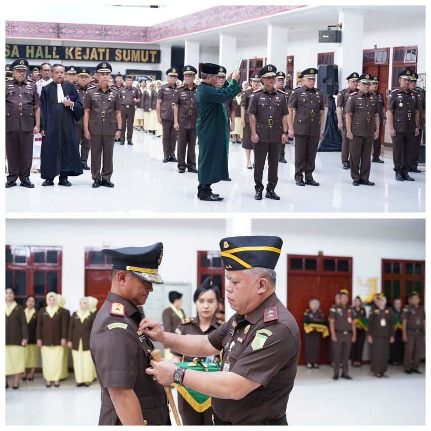 Kajati Sumut Lantik Wakajati, Aspidsus, Aspidum, 8 Kajari dan 2 Koordinator