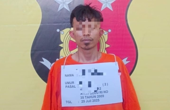 Terduga Pengedar Narkoba di Tanjungleidong Ditangkap, Sabu 36,93 Gram Diamankan