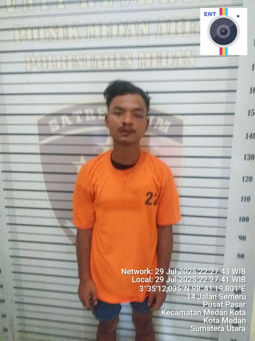 Pelaku Curanmor Dihakimi Massa di Jalan Menteng VII