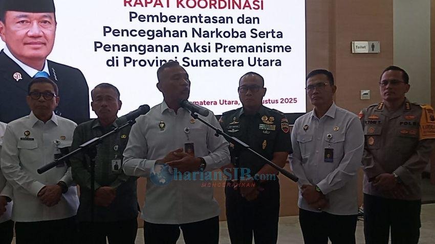Pengguna Narkoba di Sumut Rawan 10,49 %, Menko Polkam Ajak Stakeholder Berkolaborasi Bersihkan Narkoba