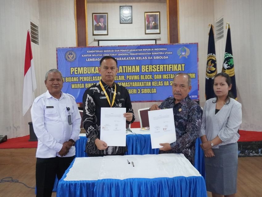 Kalapas Jalin Kemitraan dengan SMKN 3 Sibolga