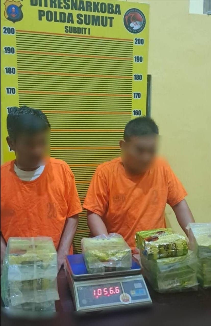 Polda Sumut Gagalkan Pengiriman 10 Kilogram Sabu
